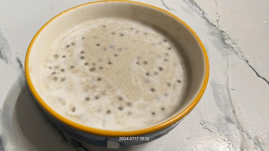 喝了停不下来的厚乳西米豆沙！零失败哦！