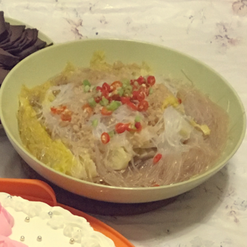 蒜蓉粉丝蒸娃娃菜