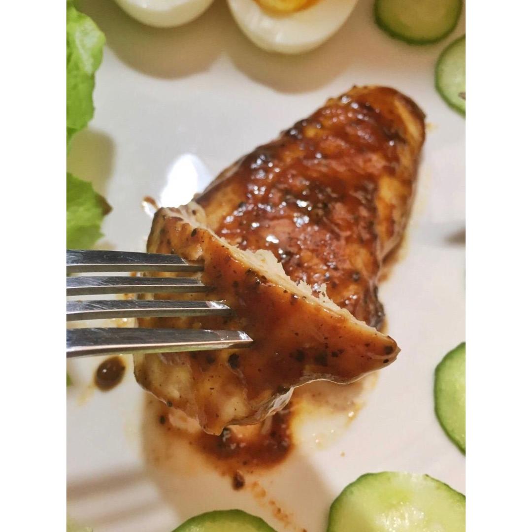 黑椒煎鸡胸 快手版