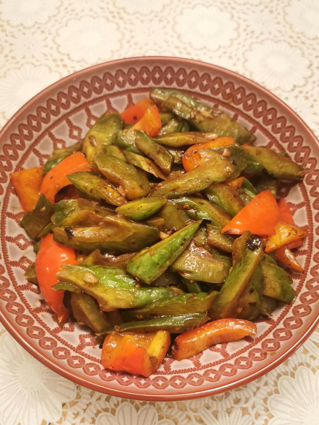 清炒苦瓜
