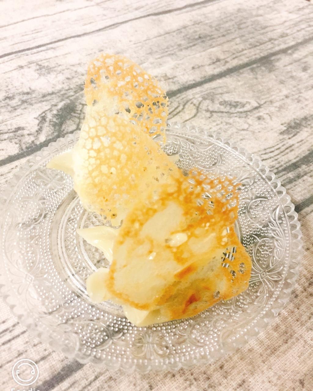 冰花蕾丝煎饺
