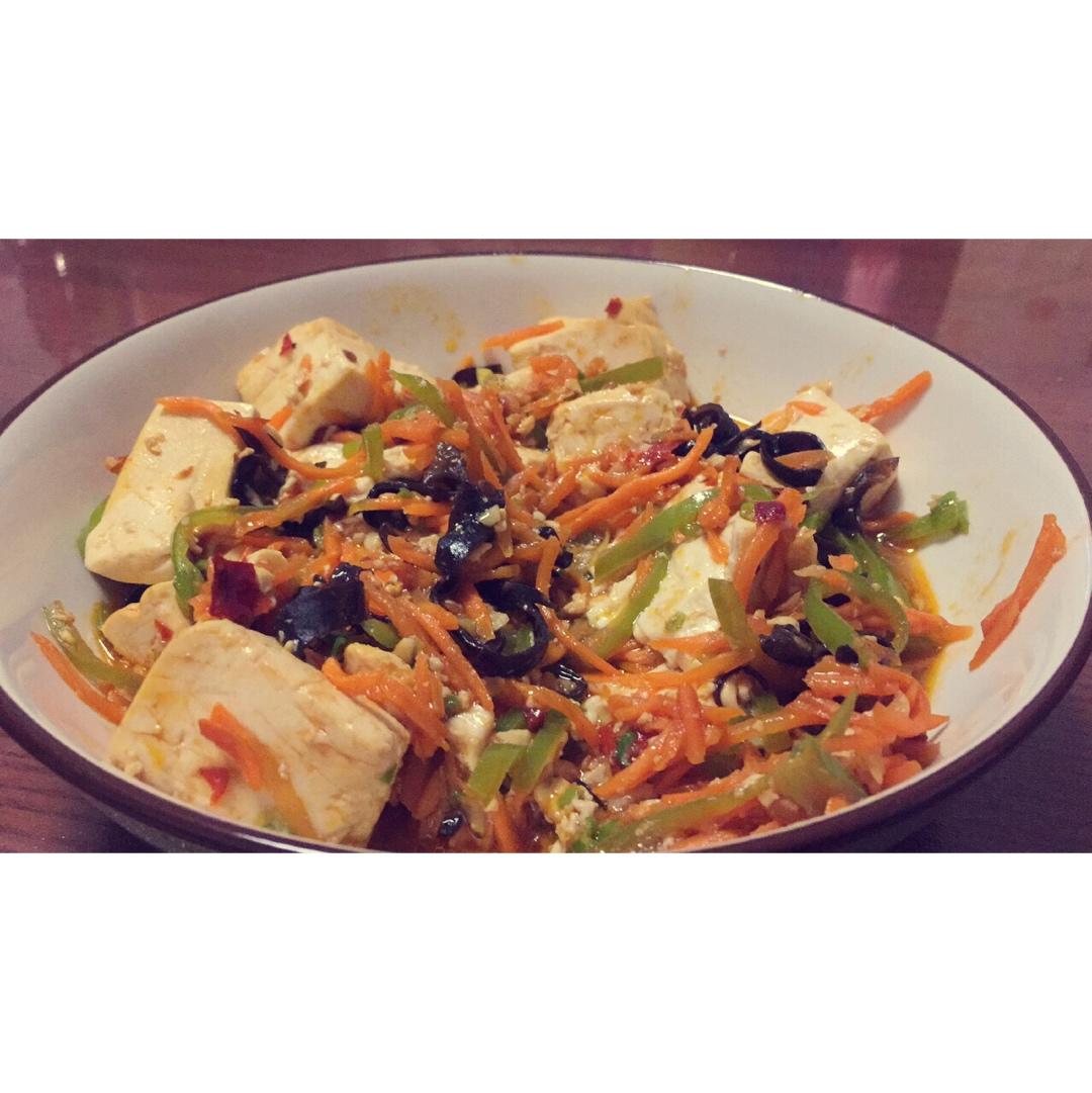 鱼香豆腐