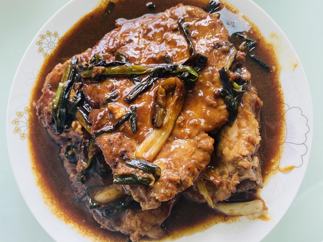 红烧葱香大排