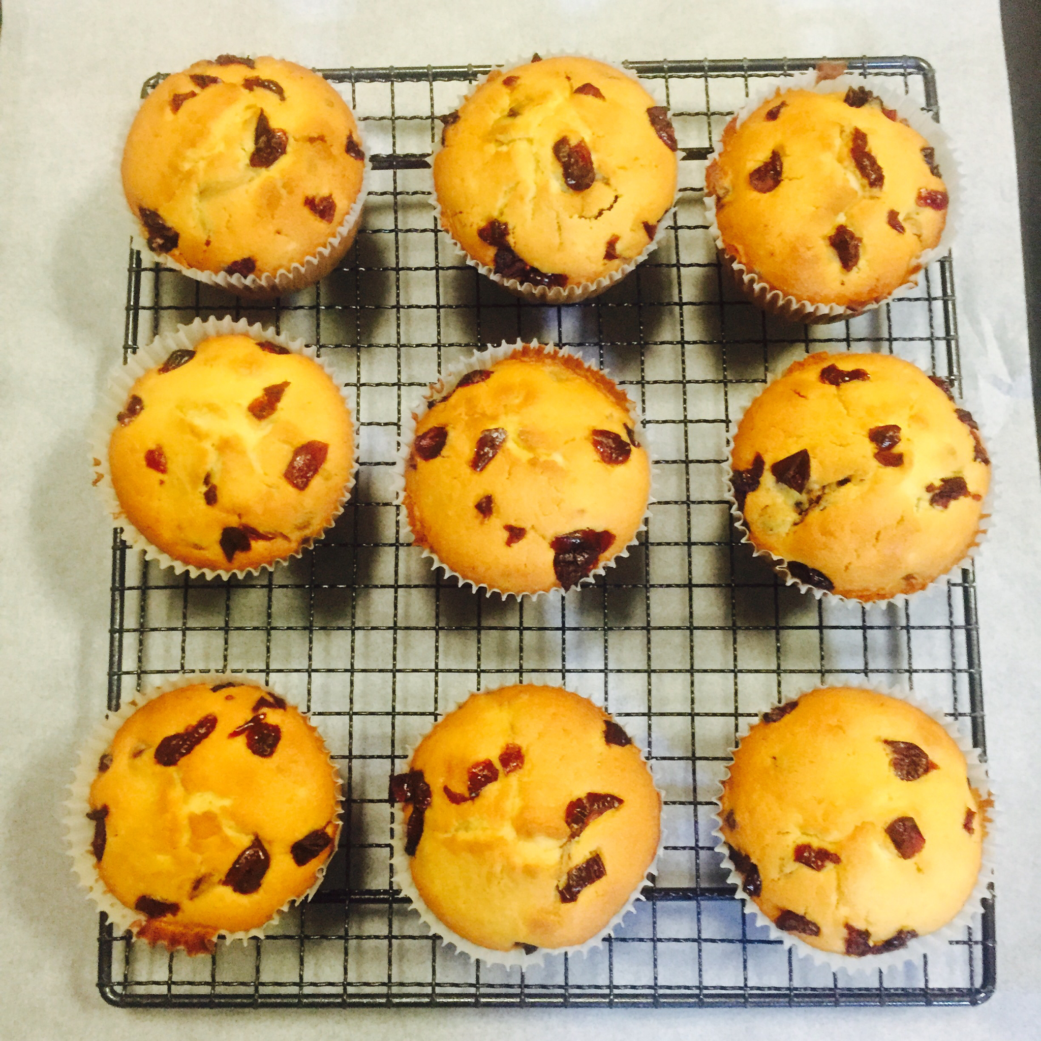 蔓越莓麦芬（乳化法）