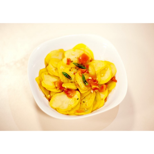 青椒番茄土豆片