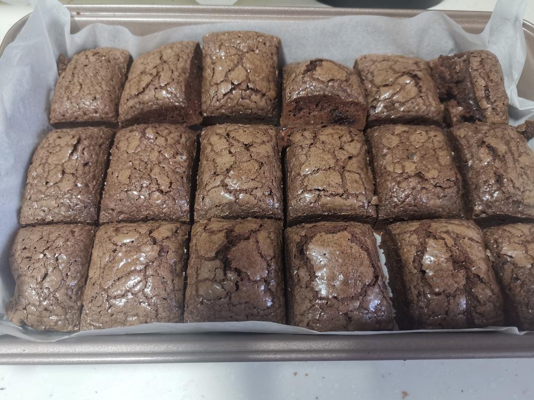 美式经典配方：巧克力布朗尼（The Perfect Brownies)