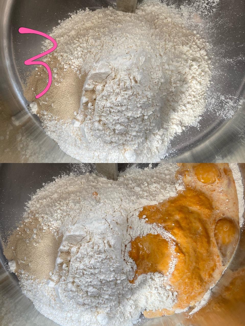 纯奶手撕吐司的做法 步骤1