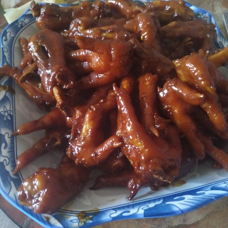 甜辣酱香鸡爪