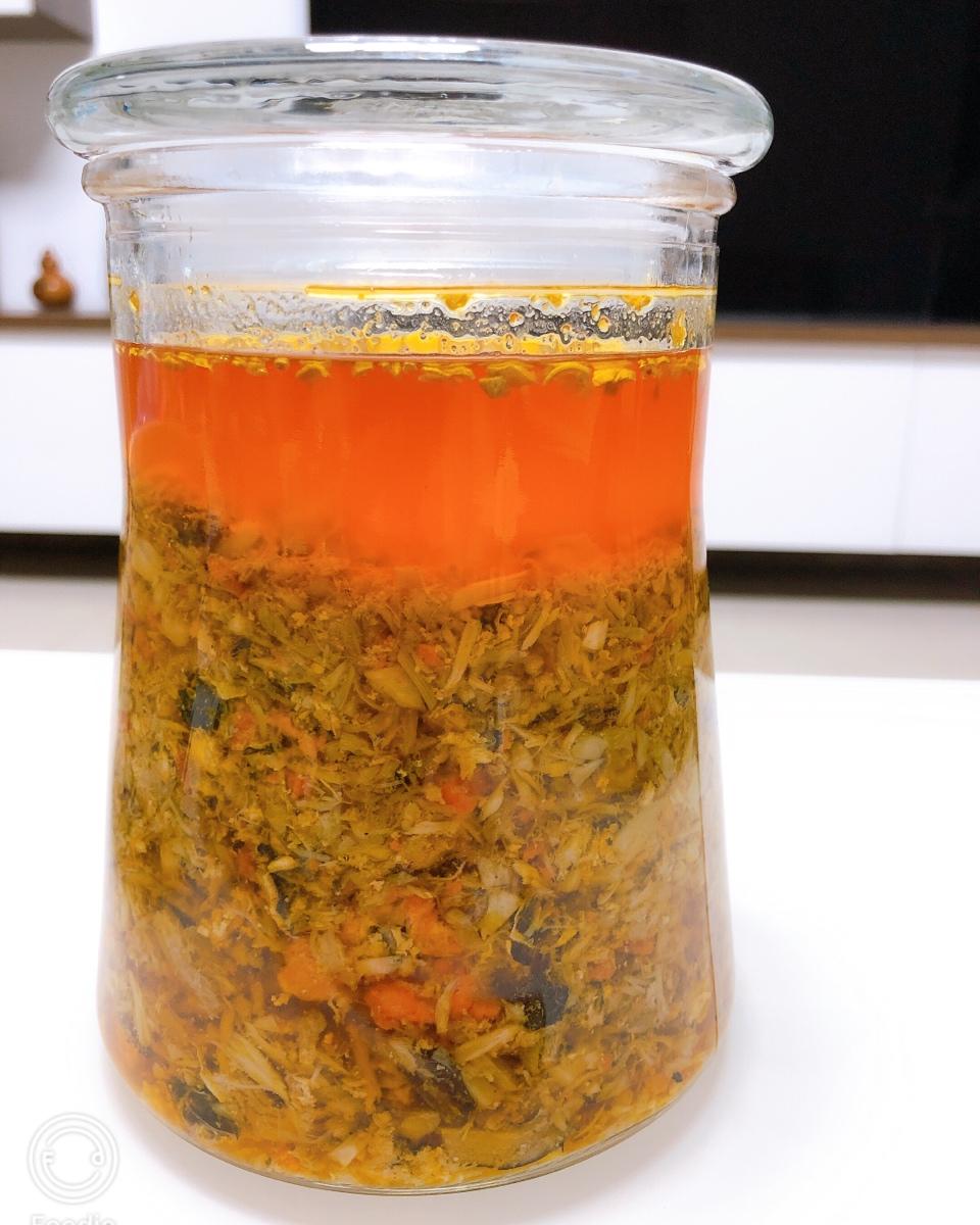 超细节 熬秃黄油（蟹粉）   附如何熬出清亮洁白的猪油