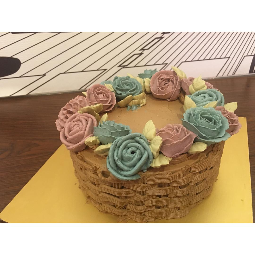 li贝拉做的裱花好用的瑞士奶油霜swiss meringue buttercream icing和