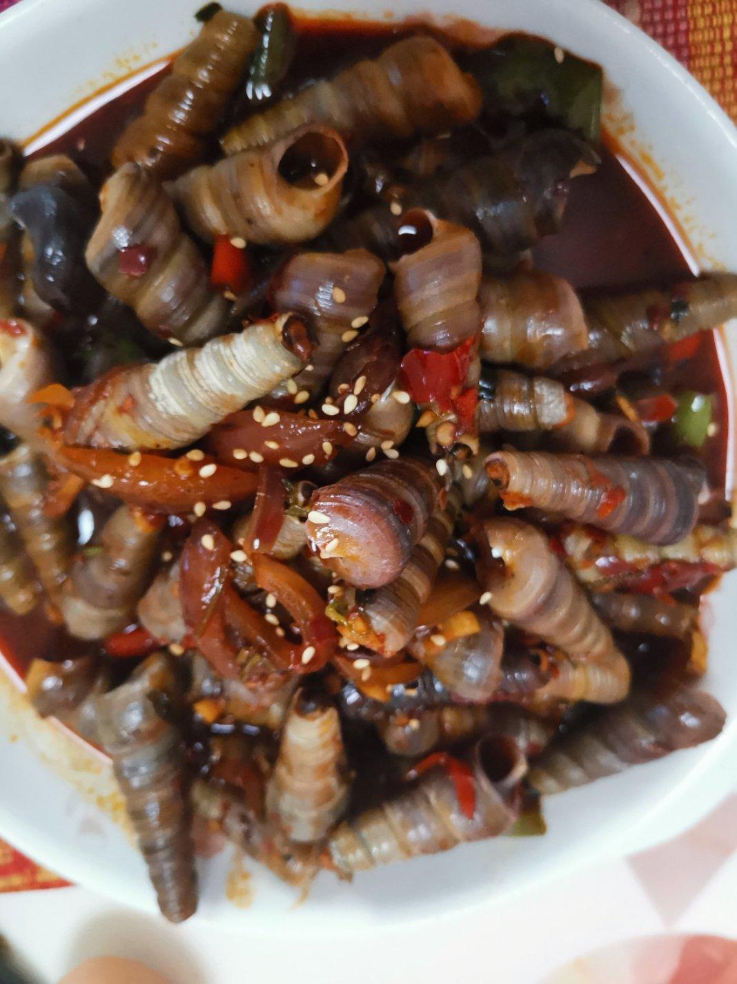 煲炒钉螺