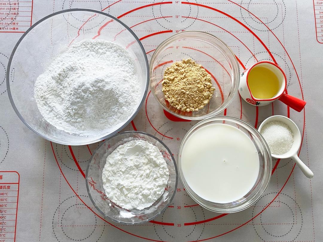 纯奶手撕吐司的做法 步骤1