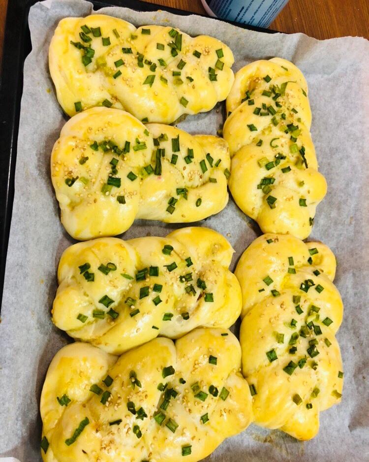 香葱肉松面包（烫种法）