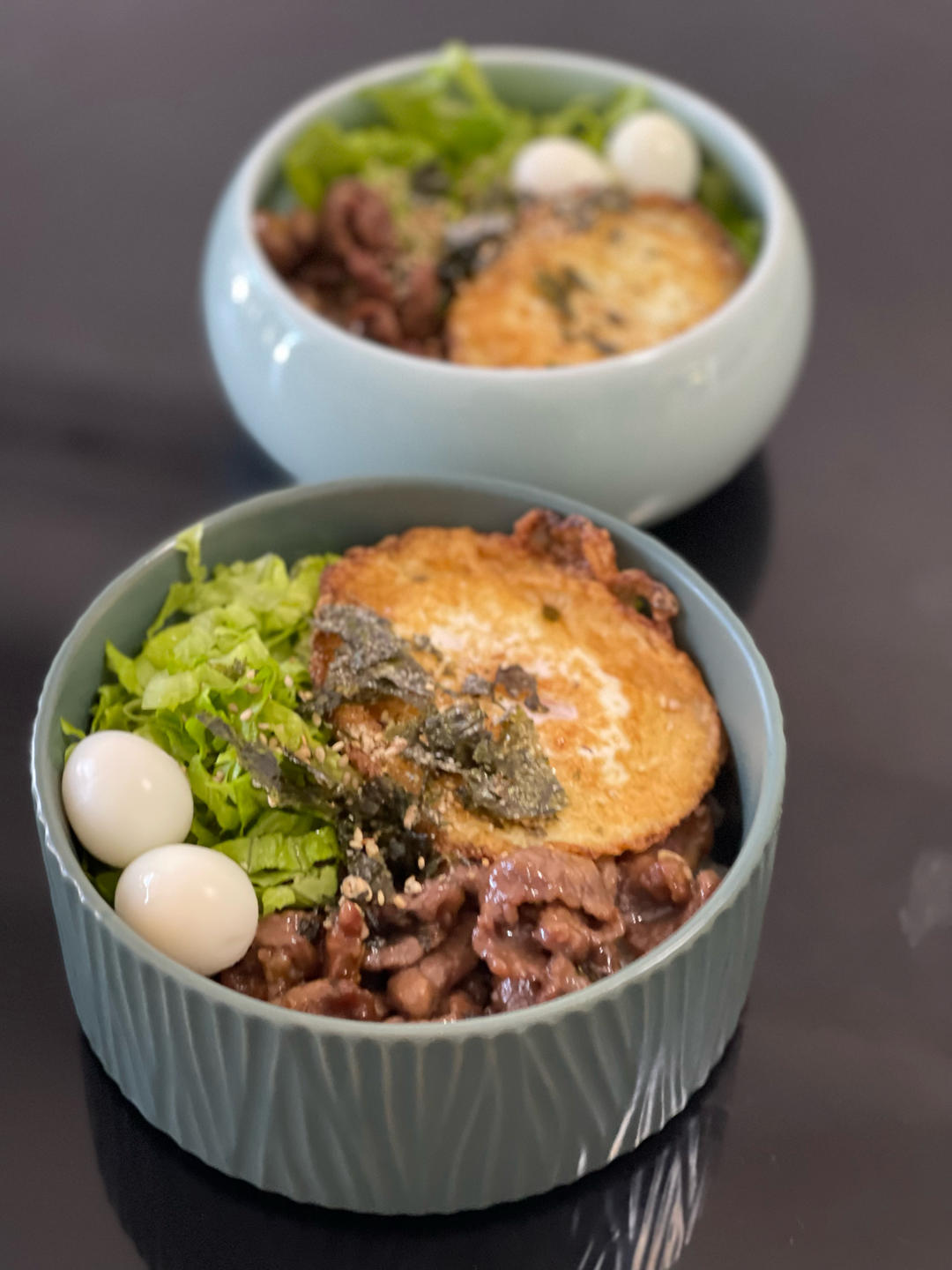 生菜牛肉拌饭
