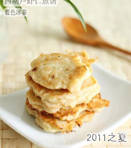 西葫芦虾仁煎饼的做法