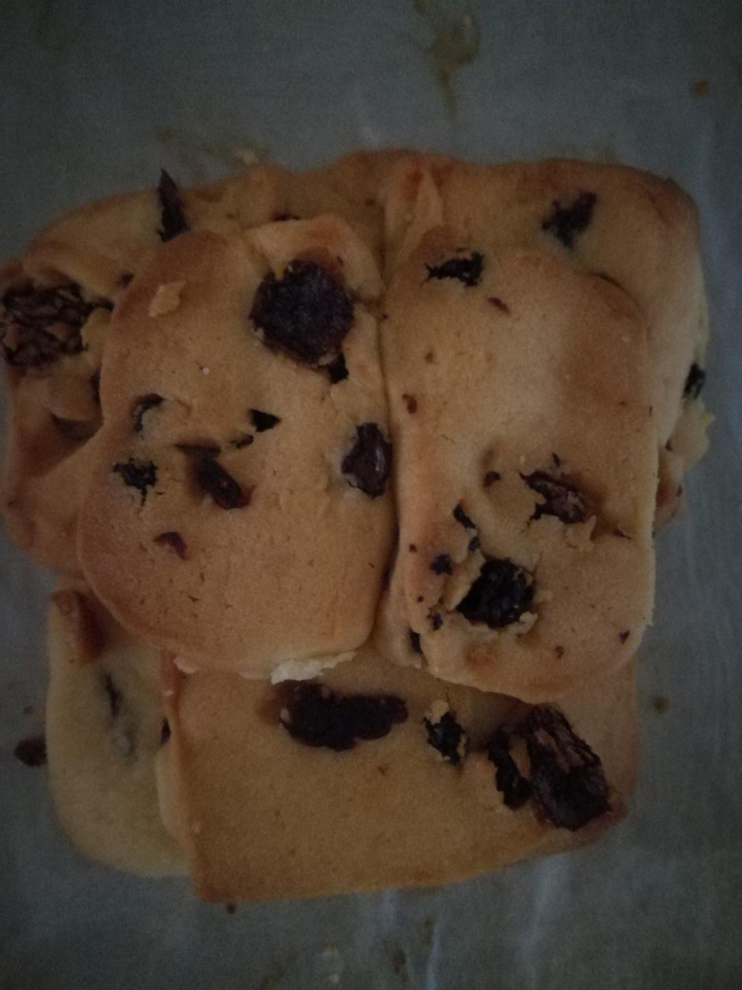 低糖少油版蔓越莓饼干