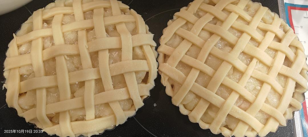 【简简厨房】苹果派，甜酥（塔）皮，咸酥（塔）皮。