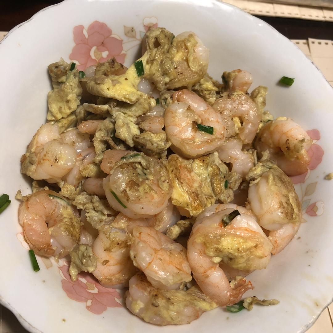 虾仁滑炒鸡蛋
