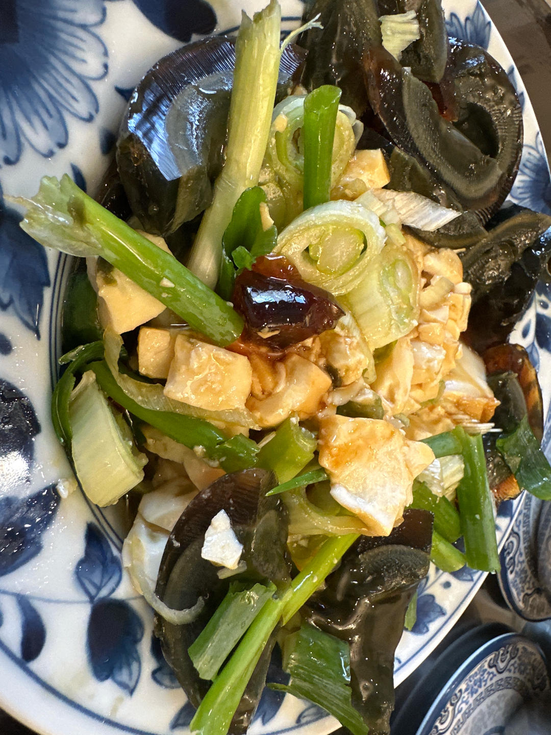 皮蛋拌豆腐