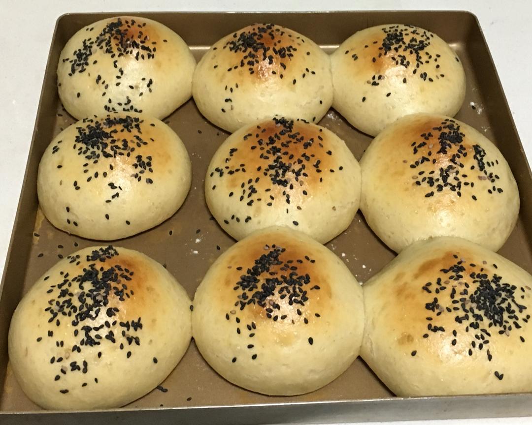 麦片核桃软欧包~汤种