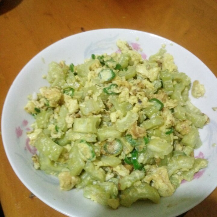 去火的下饭菜-  鸡蛋苦瓜碎
