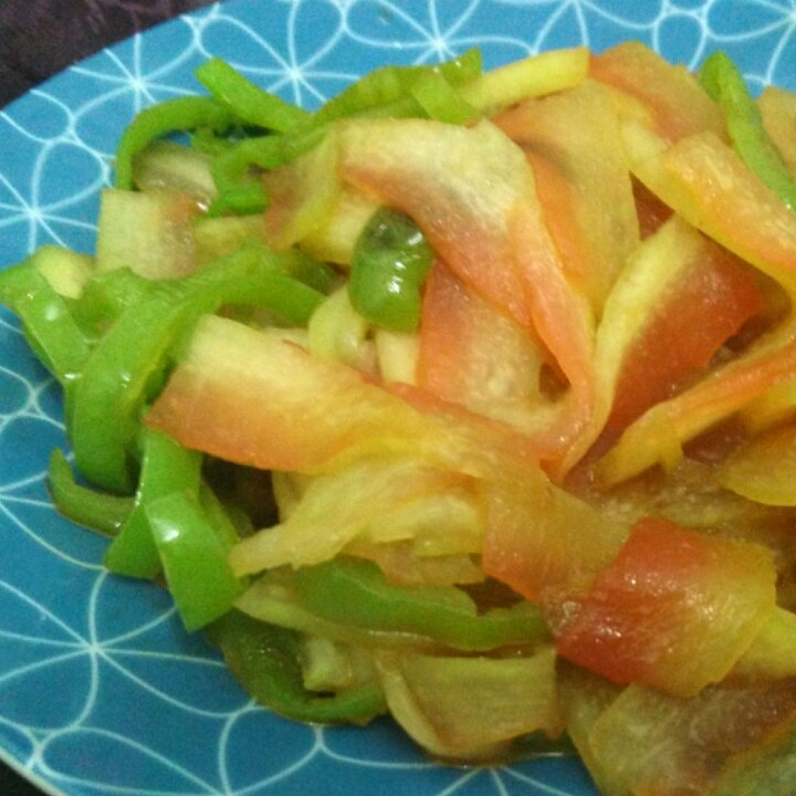 快手菜之脆炒西瓜皮