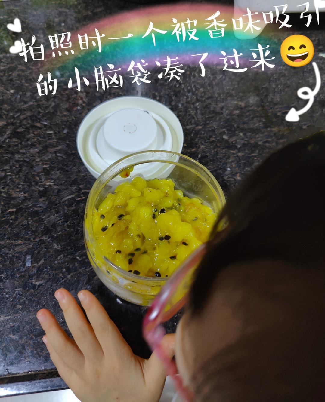 低糖果酱｜百香果和菠萝绝妙组合，一口下去像去到了海南