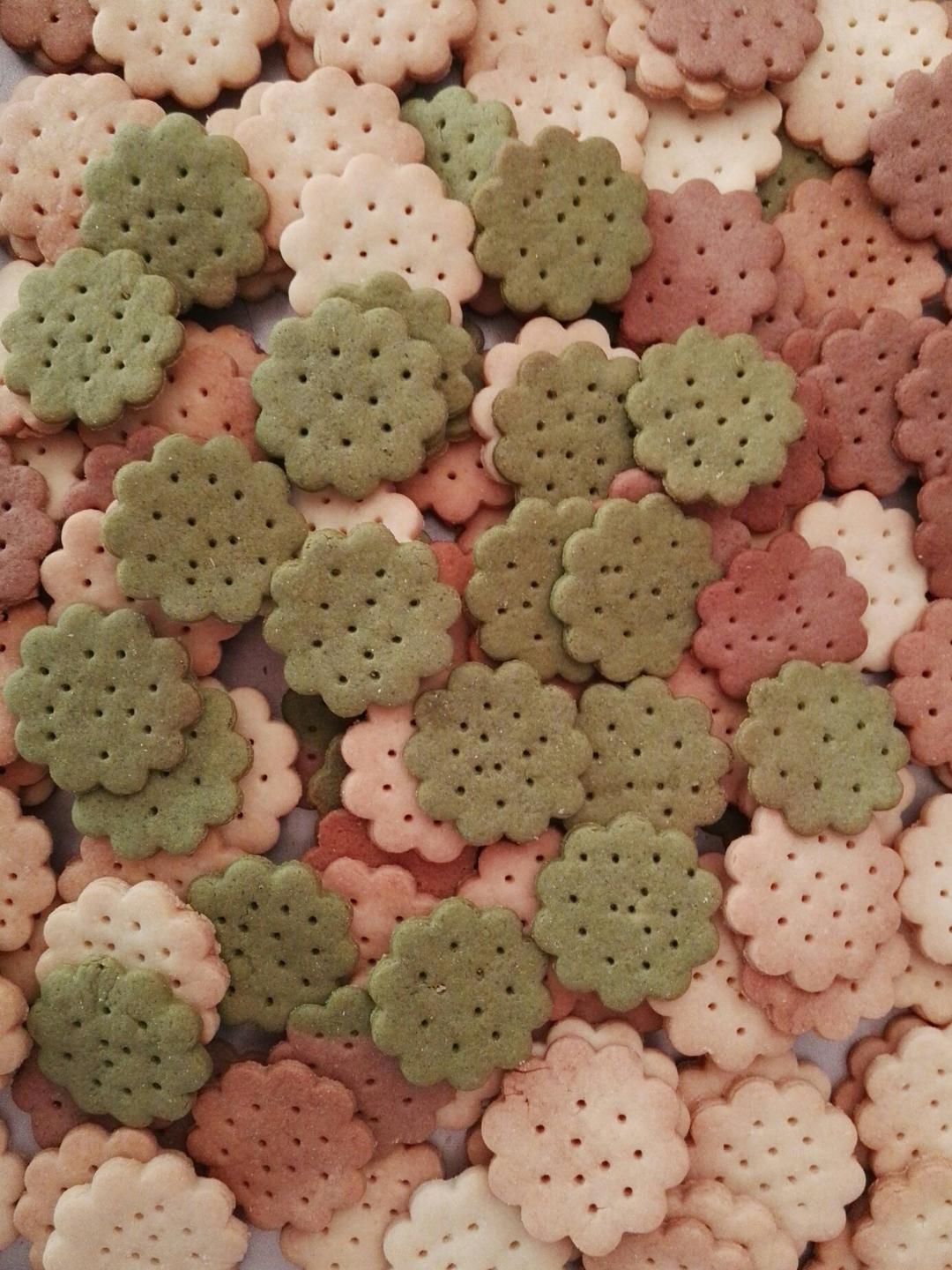 卡通黄油饼干