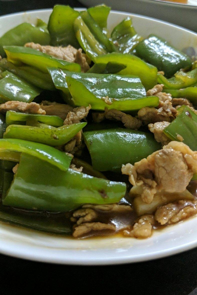青椒炒肉