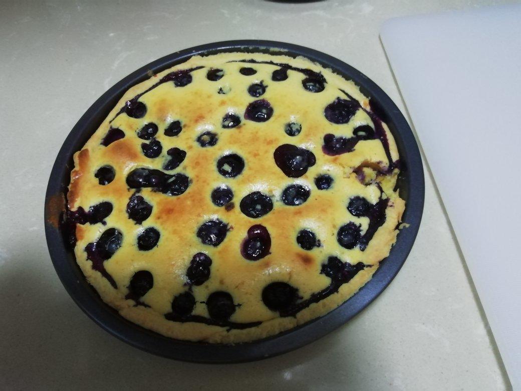 蓝莓乳酪派