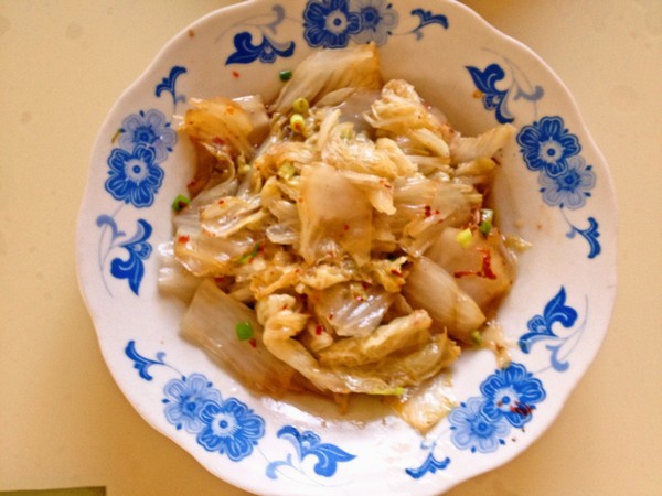 响油白菜