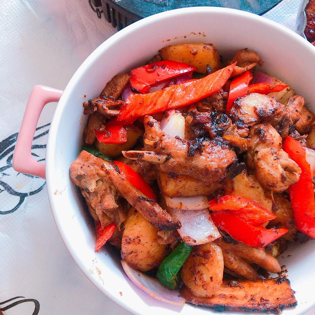 大盘鸡 Xin Jiang Chicken