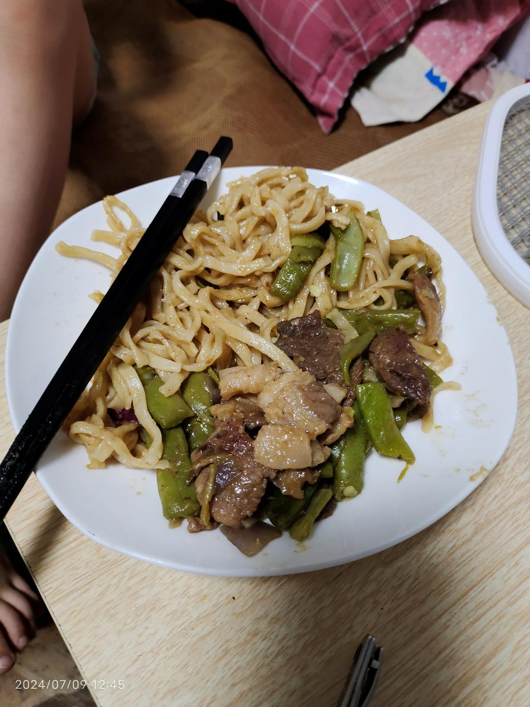 家庭版豆角焖面