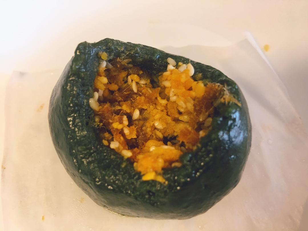 《Tinrry+》咸蛋黄肉松青团+红豆沙青团