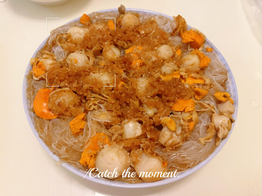蒜蓉粉丝蒸扇贝