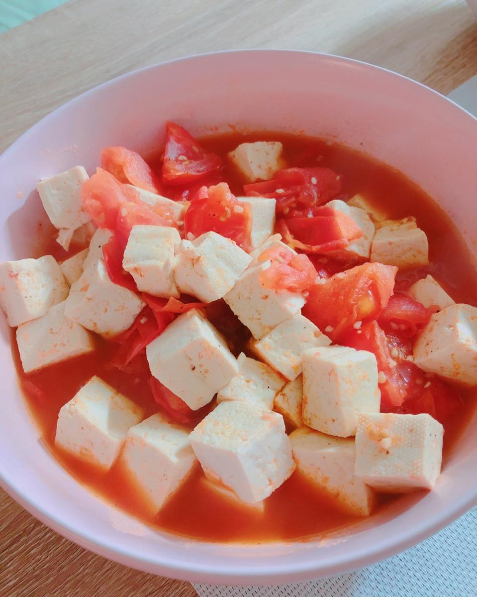 番茄豆腐