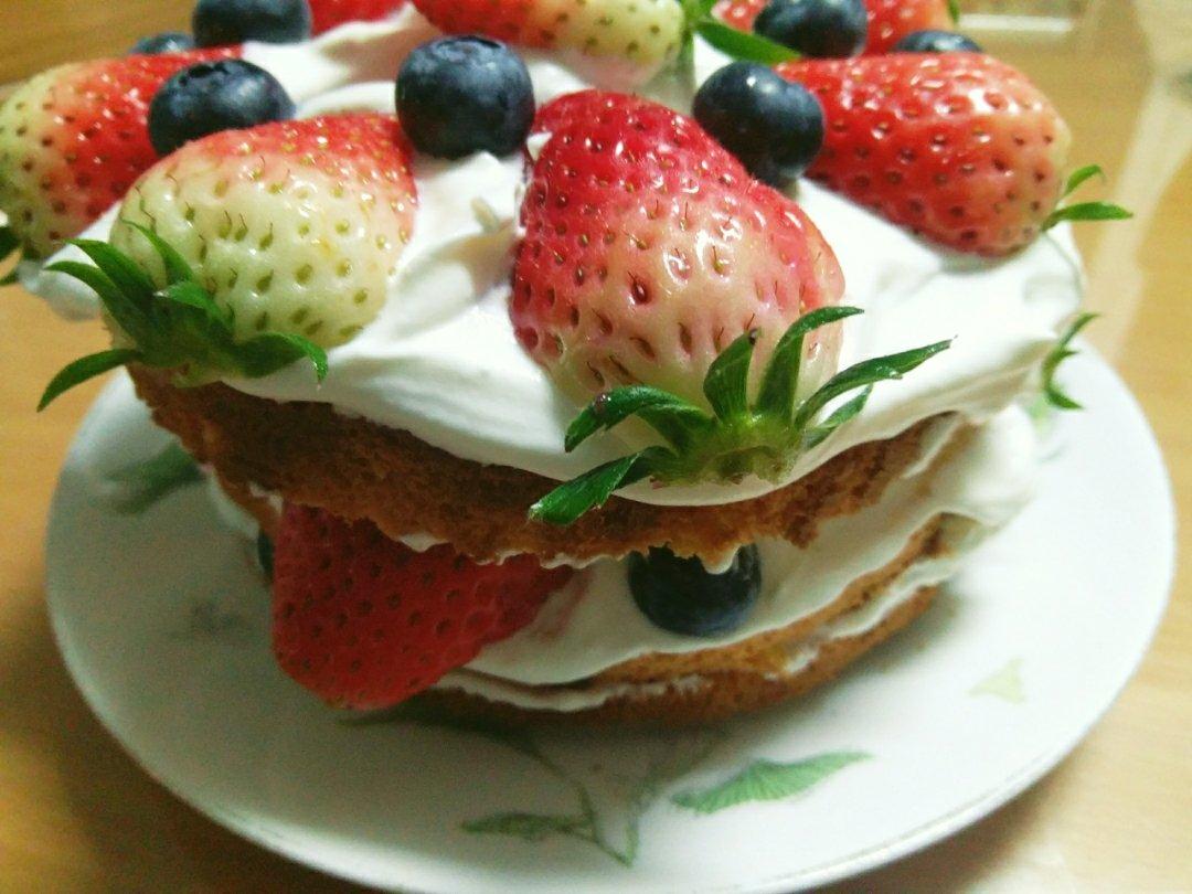 不易消泡的意大利海绵蛋糕——父亲节蛋糕