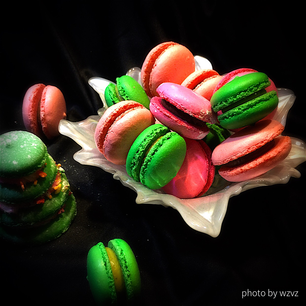 厨房摄影交流群马卡龙课后作业