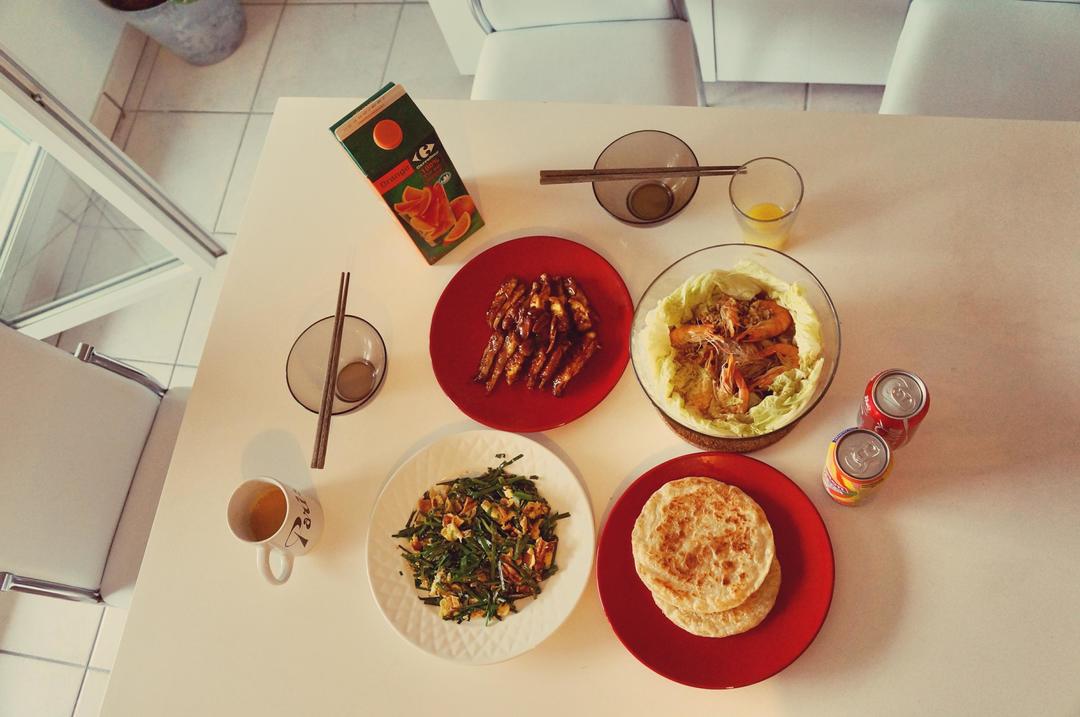 早午晚餐的做法