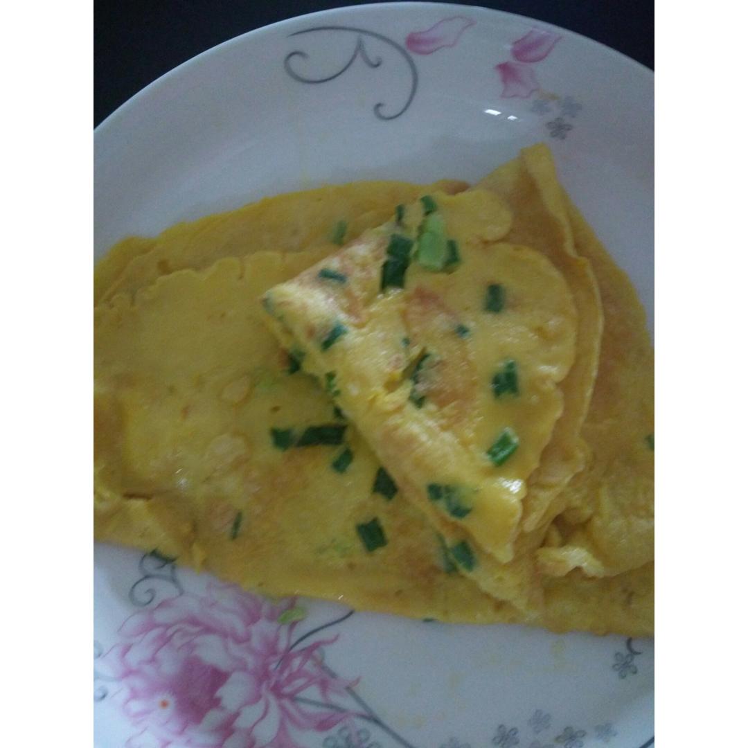 葱花鸡蛋饼