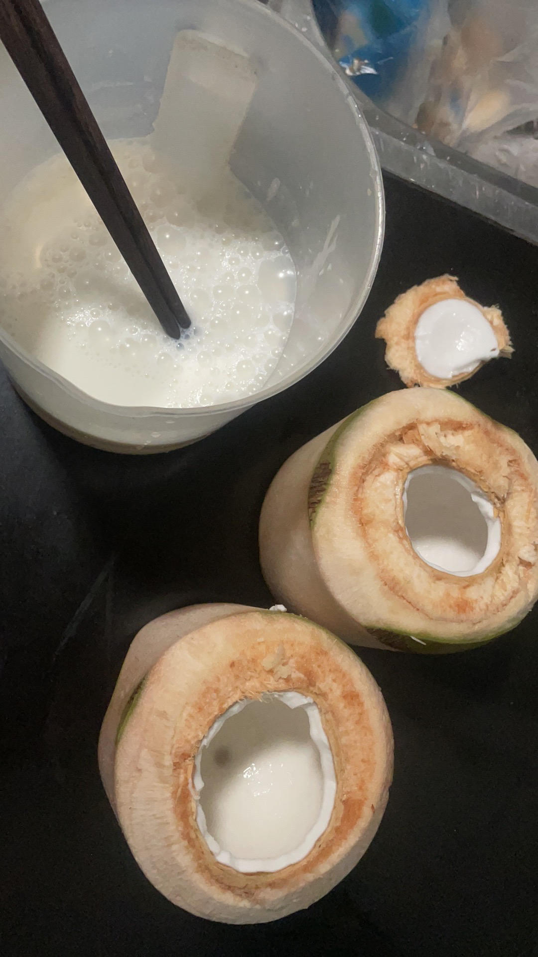 想要做出完美的嫩滑椰子冻🥥记住这个比例就对了