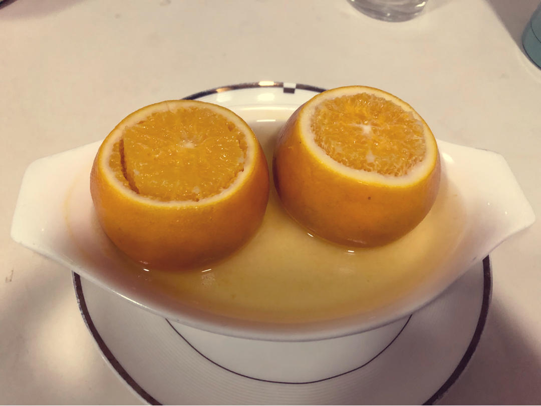 盐蒸橙子——止咳化痰