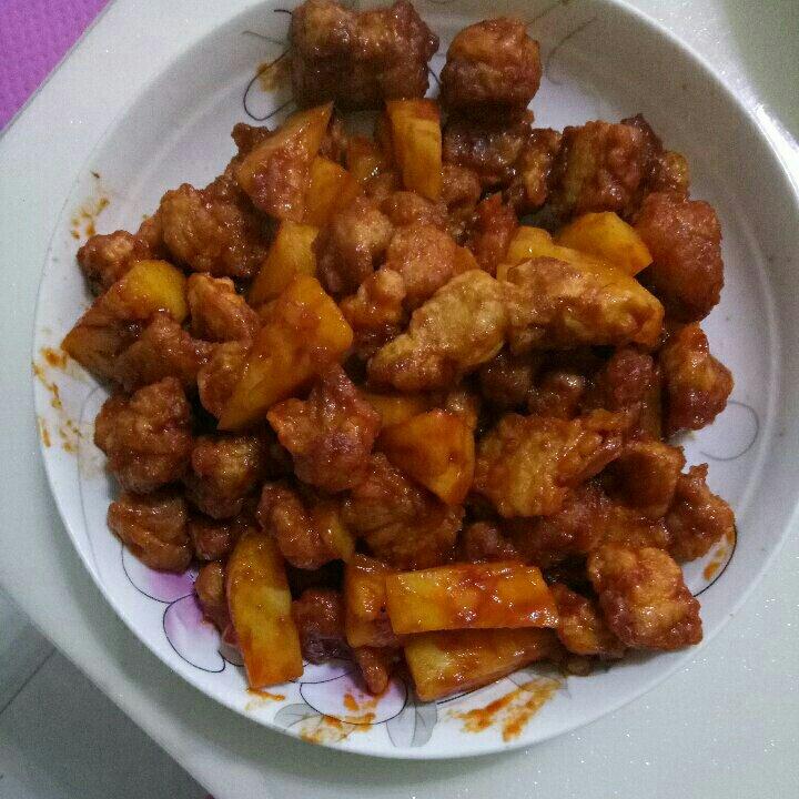 菠萝咕噜肉