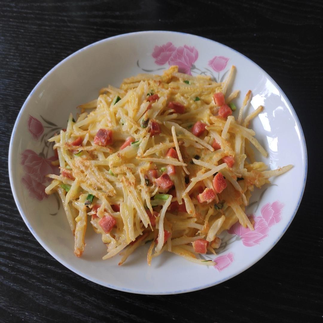 鸡蛋土豆饼
