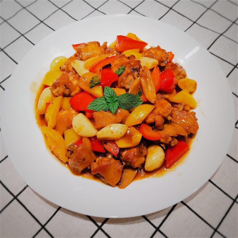 广式三杯鸡 肉香味浓 做法简单