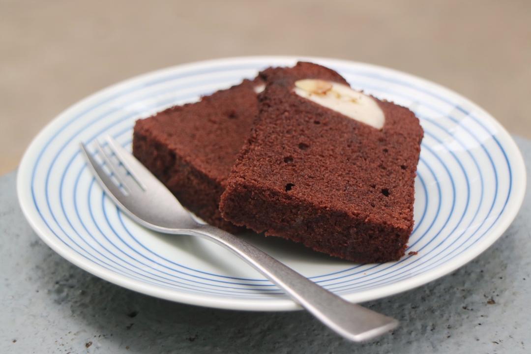 【视频】可可香蕉磅蛋糕