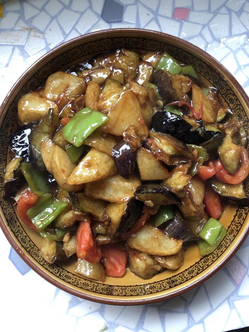 超级下饭的地三鲜