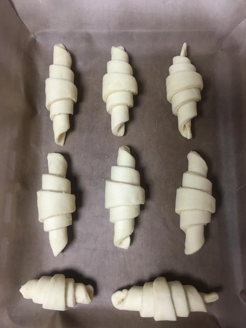 超级详细的可颂牛角包教程