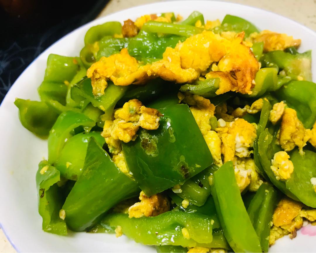 青椒炒鸡蛋