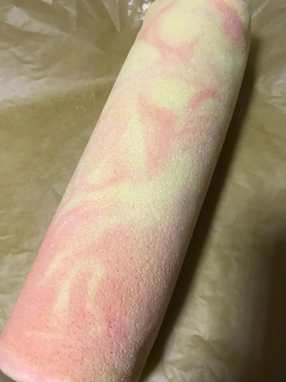 无油酸奶奶酪双享大理石蛋糕卷
